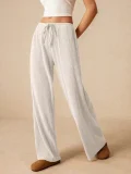Solid Color Loose Wide Leg Pants GMYS-LWZ8268