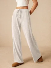 Solid Color Loose Wide Leg Pants GMYS-LWZ8268