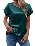 Solid Color Short Sleeve T Shirts GMYS-LWZ0156