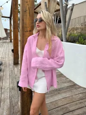 Solid Color Long Sleeve Cardigan Coats GMYS-LWZ8217