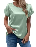 Solid Color Short Sleeve T Shirts GMYS-LWZ0156