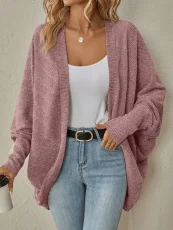 Long Sleeve Solid Color Knits Coat GMYS-QZ5001