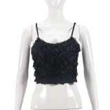 3D Rose Flower Sling Vest GNZD-51333THD