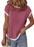 Short Sleeve Knits T Shirts GMYS-LWZ8155