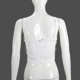 3D Rose Flower Sling Vest GNZD-51333THD