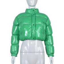 Long Sleeve Warm Stand Collar Coat GNZD-8876TD