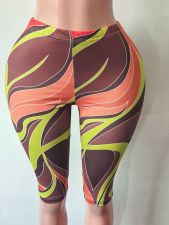 Pre Order: About 7 work days shipping Printed Casual Pants YUEM-202704