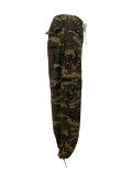 Pearl Camouflage Printed Drawstring Pants LSD-2935