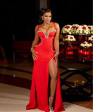 Hot Drill Sleeveless Split Maxi Dress GMYU-9145