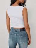 Sleeveless Solid Color Vest GMYS-QZ8837