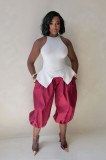 Sleeveless Solid Color Sweater NY-MY117