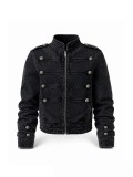 Fashion Washed Long Sleeve Denim Coats GYLN-2029
