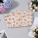 Sequin Printed Feather Vest GNZD-60405TBZ