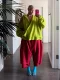 Solid Color Loose Drawstring Casual Pants  SH-391711