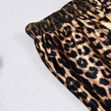 Leopard Printed Sequin Casual Pants GNZD-11630PBM