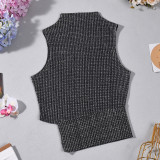 Casual Sleeveless Top GNZD-60449TBZ