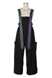 Loose Casual Wide Leg Overalls Jumpsuit ZSD-0790