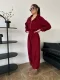 Long Sleeve Solid Color Jumpsuit YMZY-56156