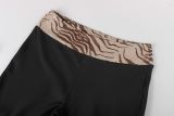 Square Neck Long Sleeve Two Piece Pants Set YWXS-K26L3057