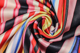 Stripe Color Block Sleeveless Maxi Dress GJYO-JD305976