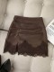 Lace Patchwork Irregular Mini Skirts GXIY-K26L3122