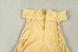 Sleeveless Gradient Color Ruched MinI Dress GJYO-JD305962