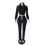 Casual Sport Long Sleeve Pants 2 Piece Set MEM-88729