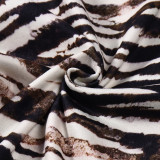 Zebra Stripe Slim Short GNJF-Z&217