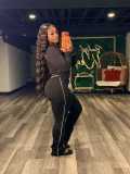 Casual Sport Long Sleeve Pants 2 Piece Set MEM-88729