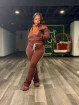 Casual Sport Long Sleeve Pants 2 Piece Set MEM-88729