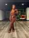 Casual Sport Long Sleeve Pants 2 Piece Set MEM-88729
