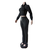 Casual Sport Long Sleeve Pants 2 Piece Set MEM-88729