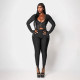 Tassel Long Sleeve Top Two Piece Pants Set MXBF-D26ST405