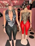 Pre Order: About 7 work days shipping Printed Casual Pants Suit YUEM-202710