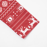 Christmas Print V Neck Romper GDSF-D26RP435