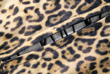Leopard Printed Hollow Out Backless Bandage Dress GZJQ-K6D21055A