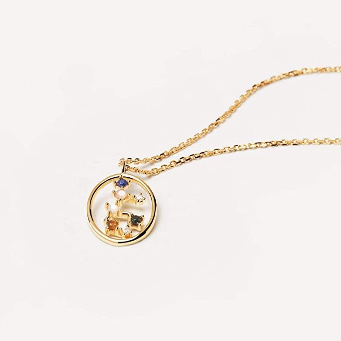 PDPAOLA - Collana Vergine - Argento Sterling 925 Placcato in Oro 18 carati - Gioielli per Donna
