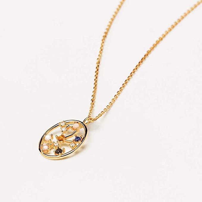 PDPAOLA - Collana Sagittario - Argento Sterling 925 Placcato in Oro 18 carati - Gioielli per Donna