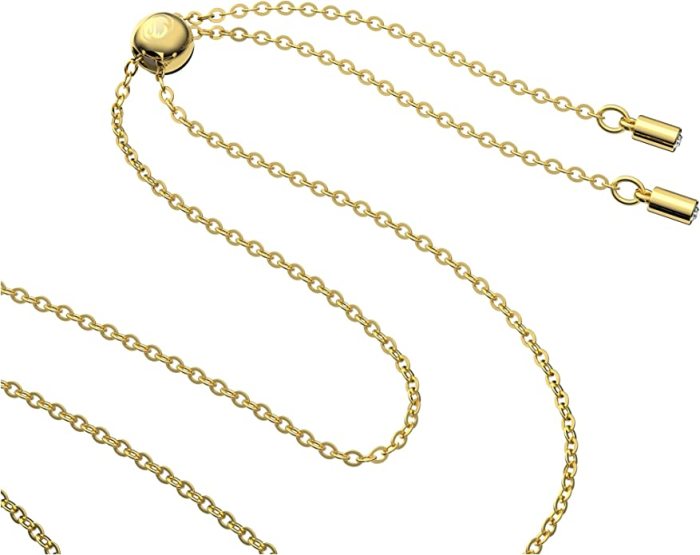 Swarovski Pendente Millenia, Verde, Placcato color oro