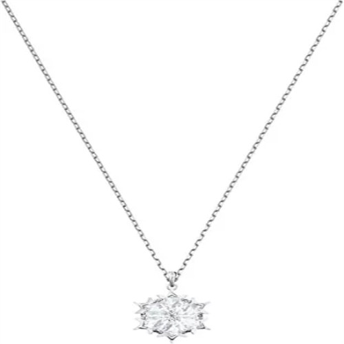 Swarovski Pendente Magic, bianco, Placcatura rodio