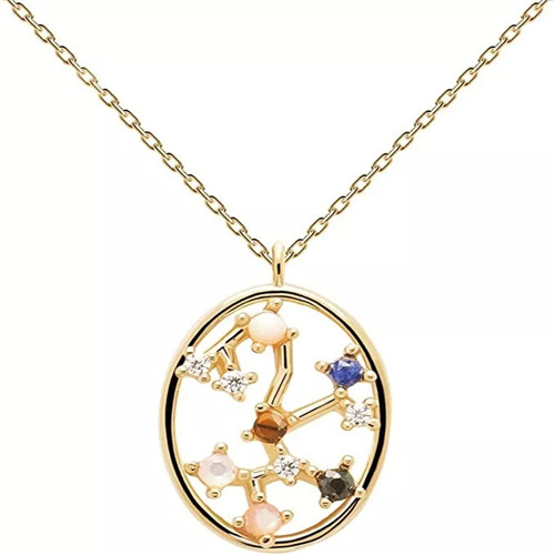 PDPAOLA - Collana Sagittario - Argento Sterling 925 Placcato in Oro 18 carati - Gioielli per Donna