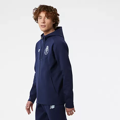 Felpa con cappuccio FC Porto Travel Zip Thru