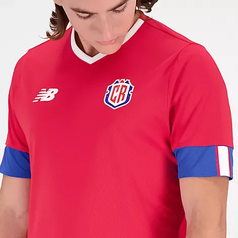 Costa Rica Home Short Sleeve Jersey