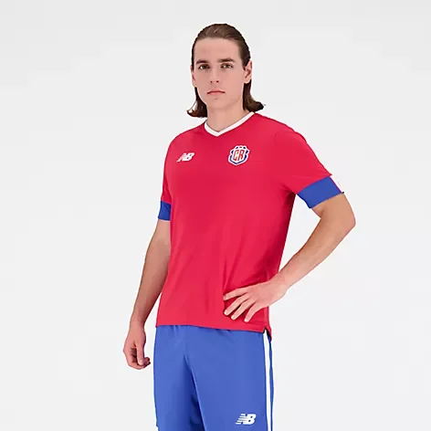 Costa Rica Home Short Sleeve Jersey
