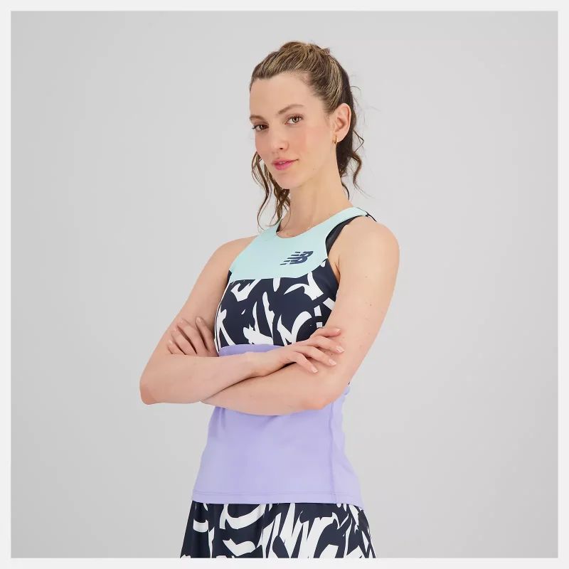 NB Printed Tournament Racerfront Tank
