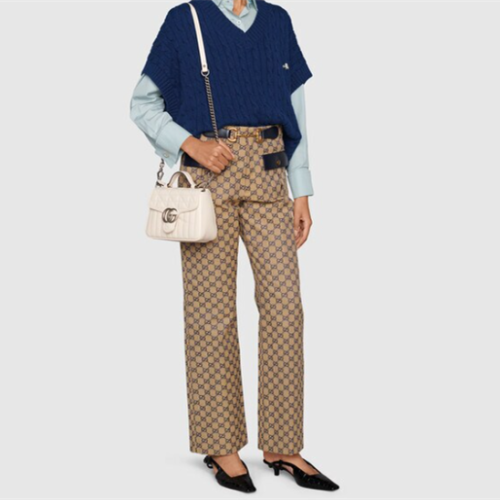 Gucci GG Marmont Top Handle Bags for Women Size 21*15.5*8cm
