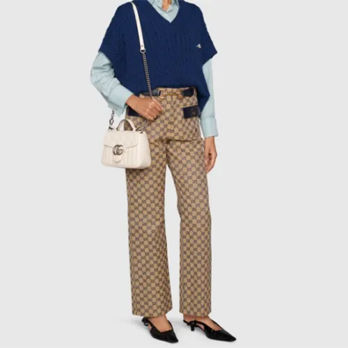 Gucci GG Marmont Top Handle Bags for Women Size 21*15.5*8cm