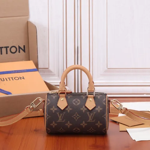 Louis Vuitton M81085 Nano Speedy Women Bags Size 16*10*7.5cm