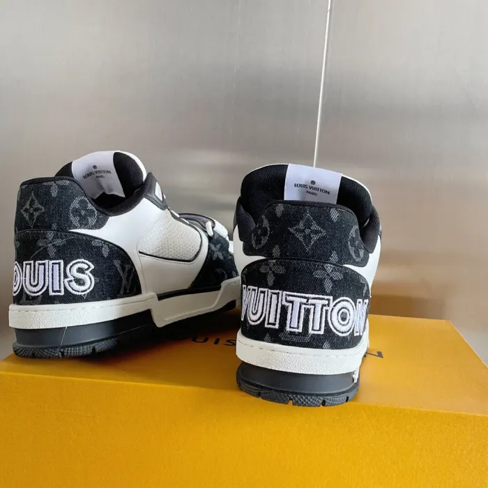 Louis Vuitton LV Trainer Velcro Strap Sneaker Size 39-45  5-Color