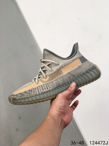 Yeezy 350 Boost 350 V2 Mens/Women Sneakers Shoes Light Green 36 - 45